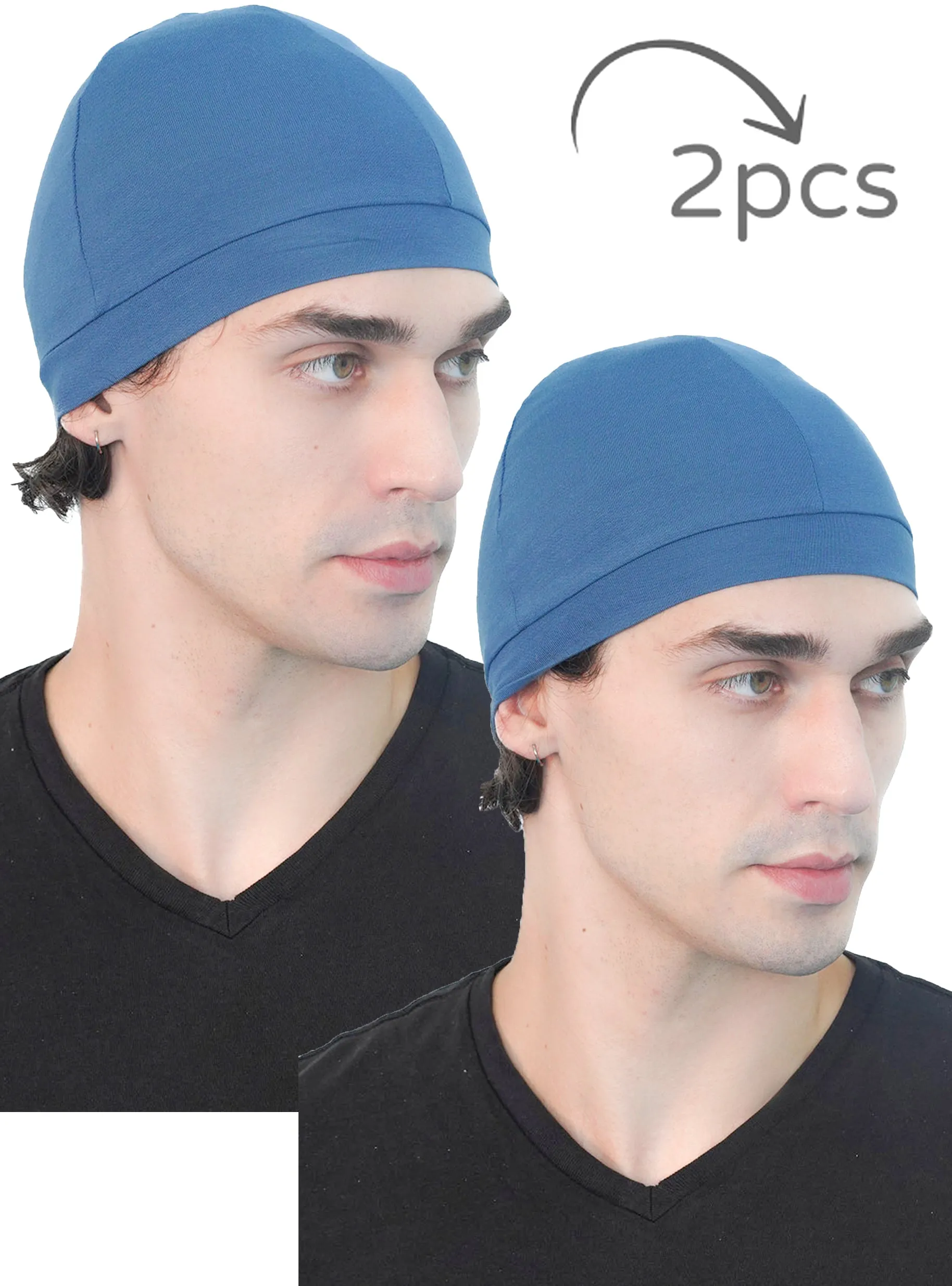 Unisex Bamboo Wig Cap - (Pack of two)
