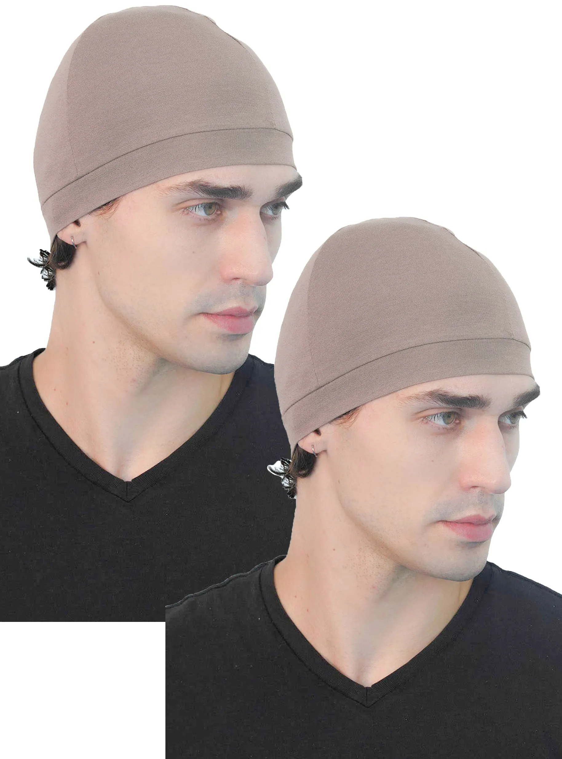 Unisex Bamboo Wig Cap - (Pack of two)