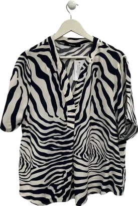 V by Very everyday Cream Swirl Patterned Top UK 12