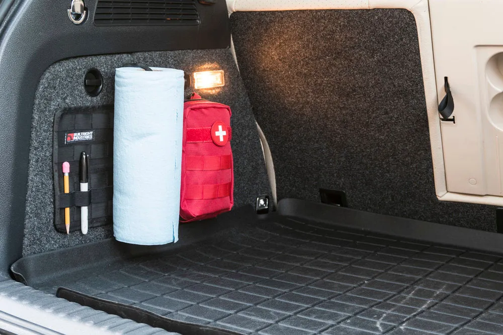 Velcro Tech Panel - Black | Small (2.5" x 9.5")