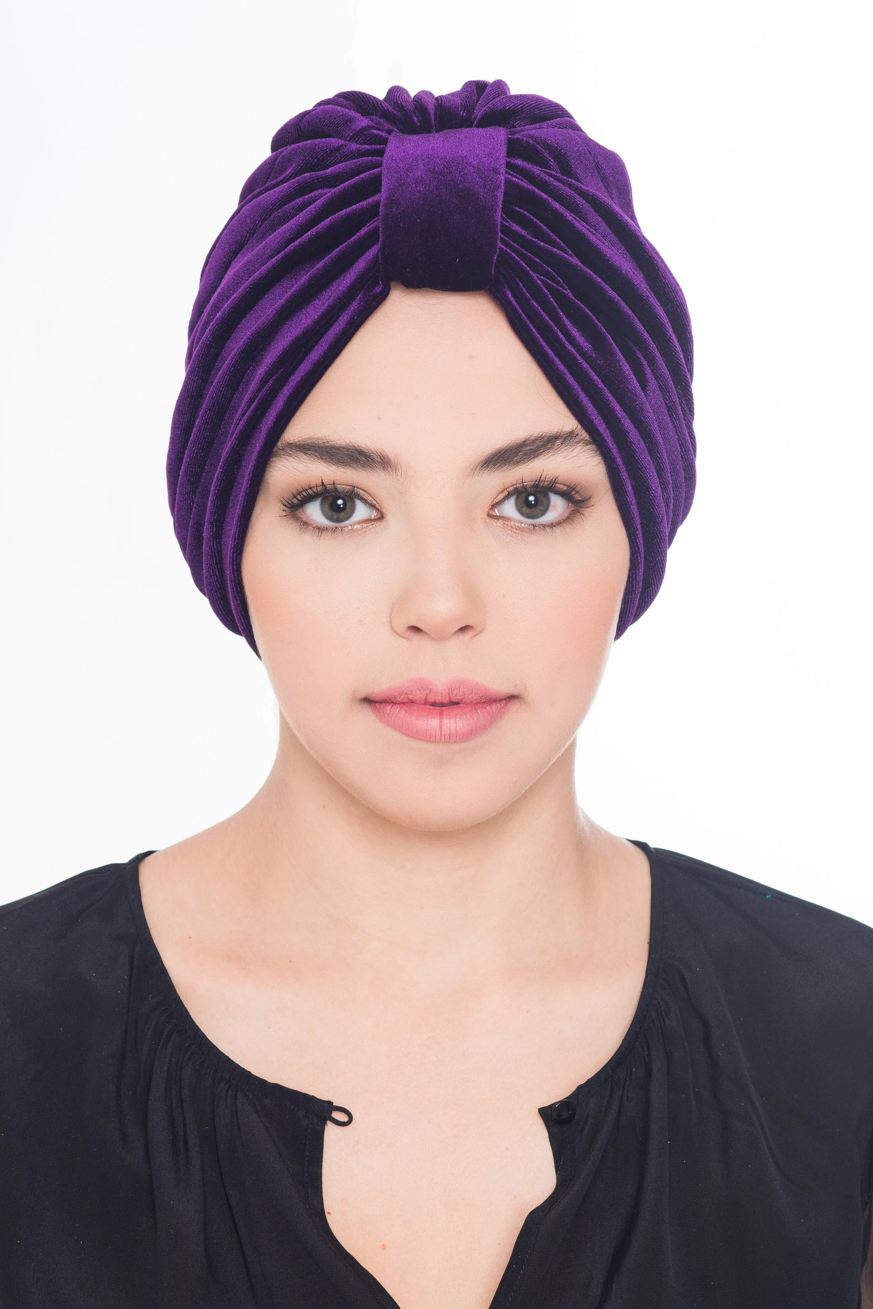 Velour  Cross Turban