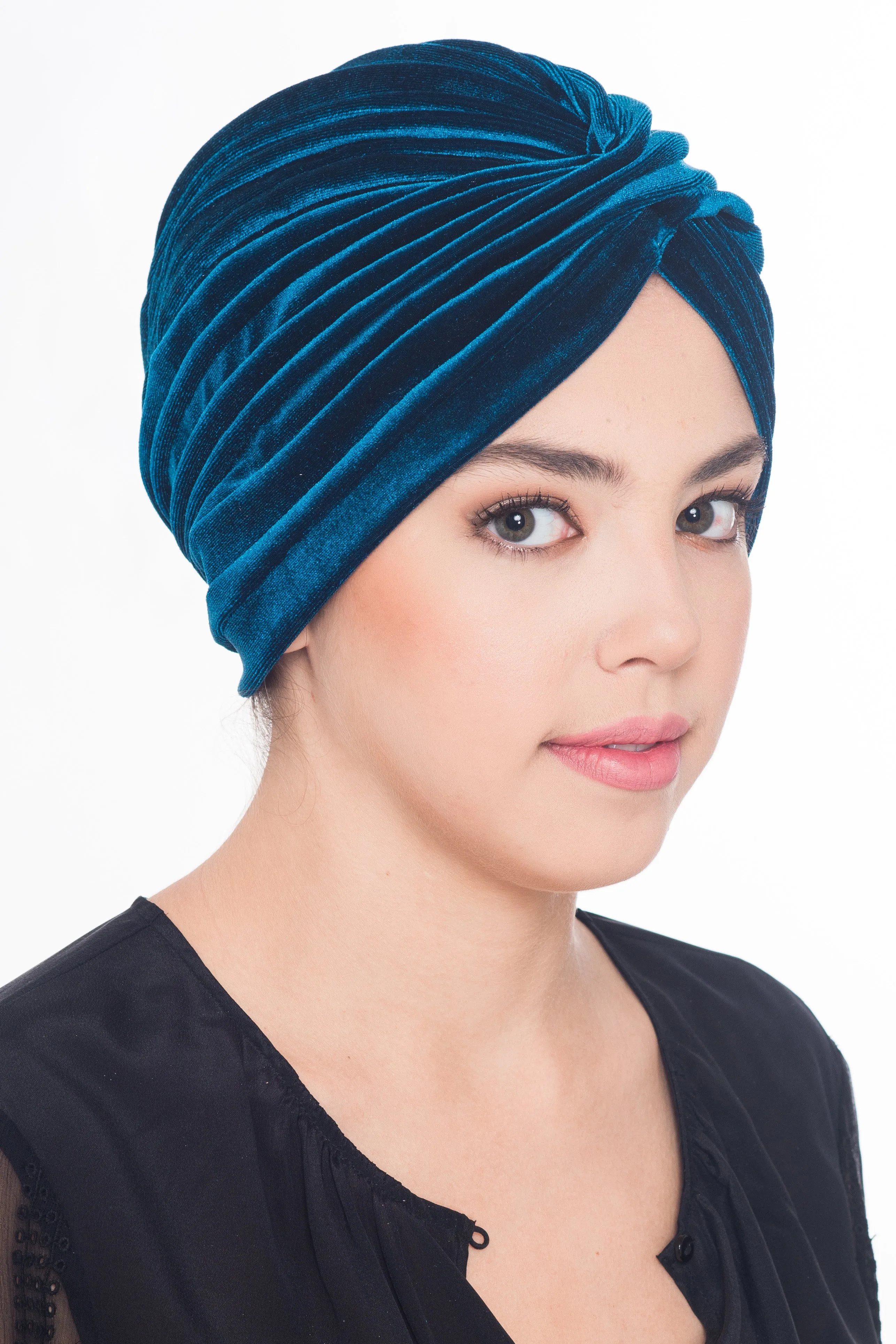 Velour  Cross Turban