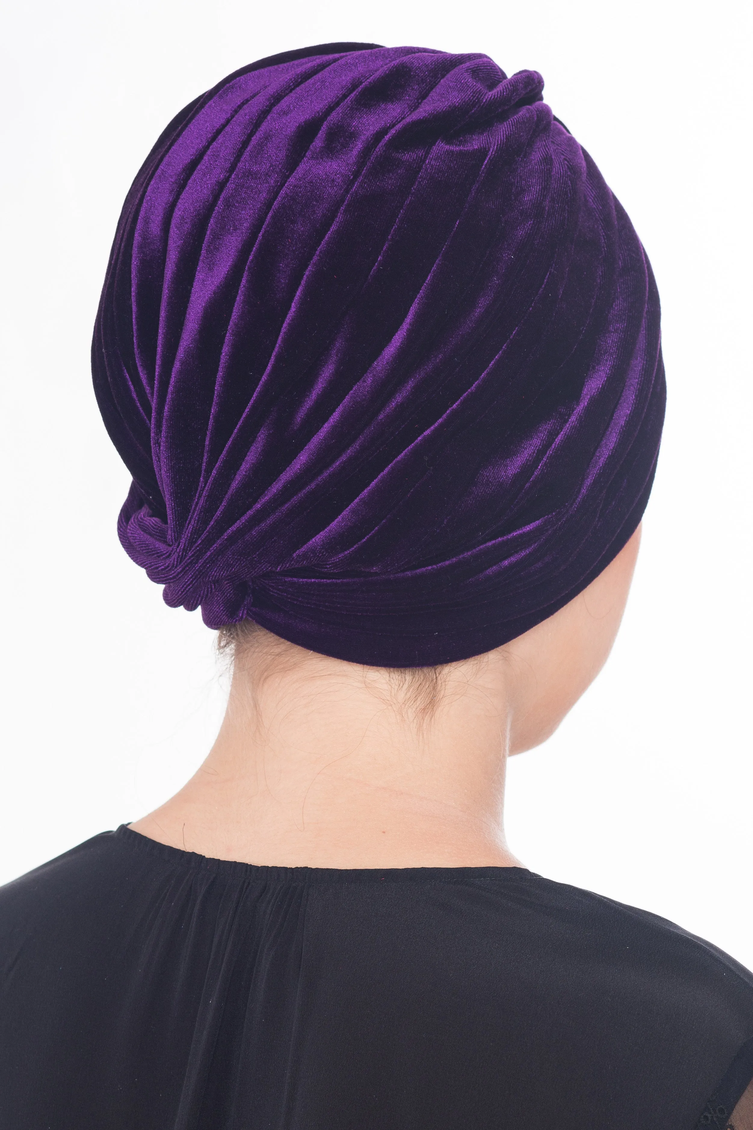Velour  Cross Turban