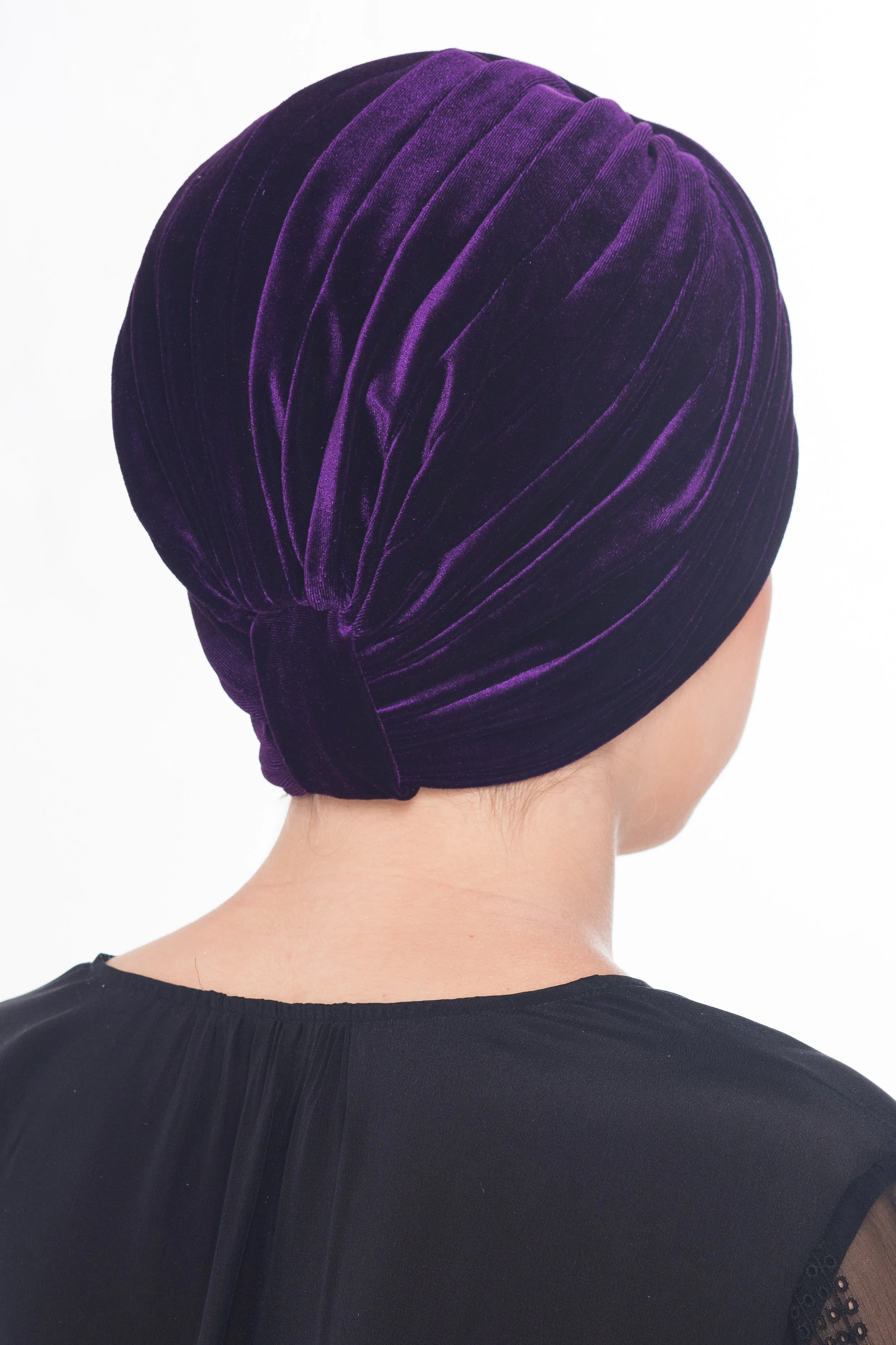 Velour  Cross Turban