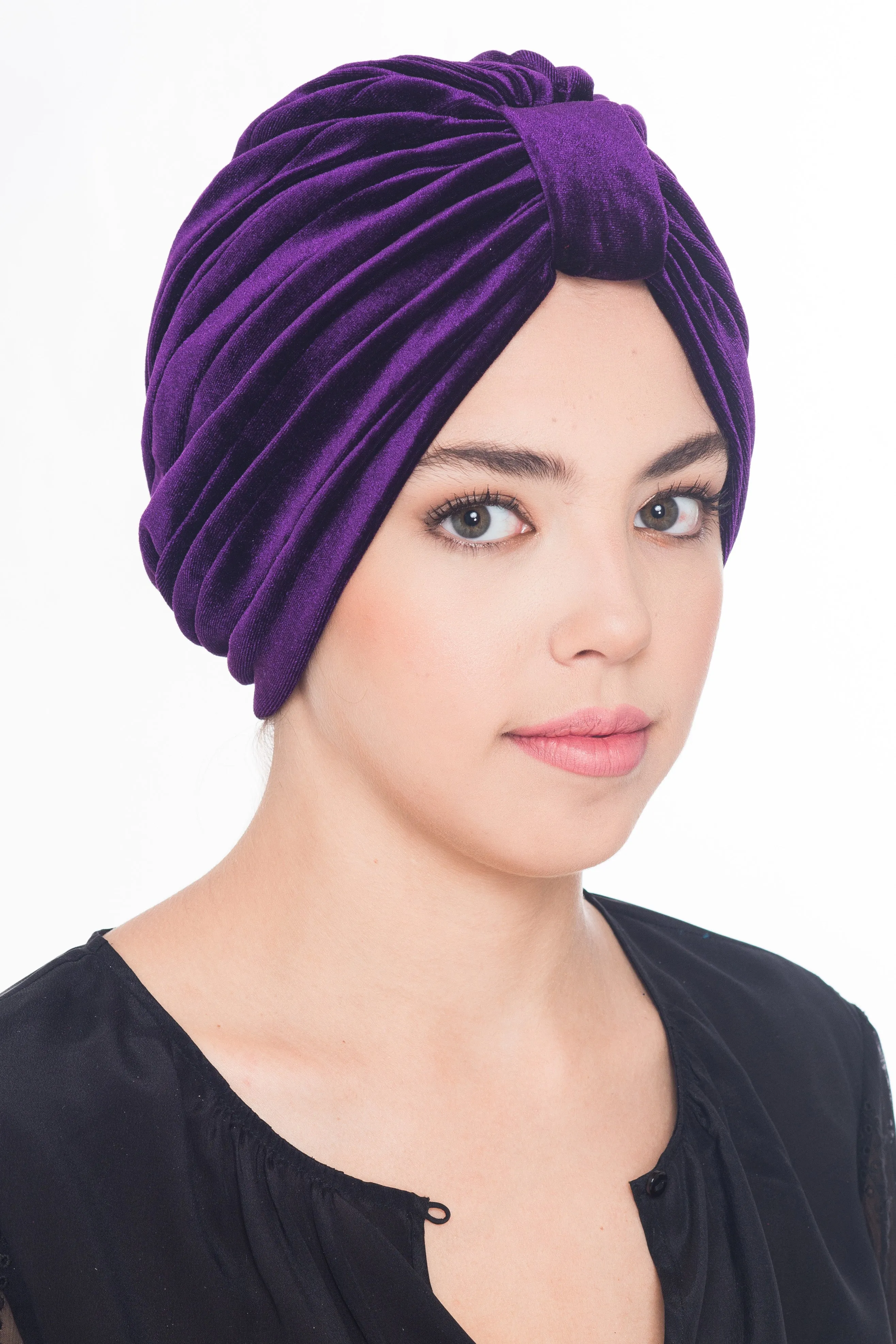 Velour  Cross Turban