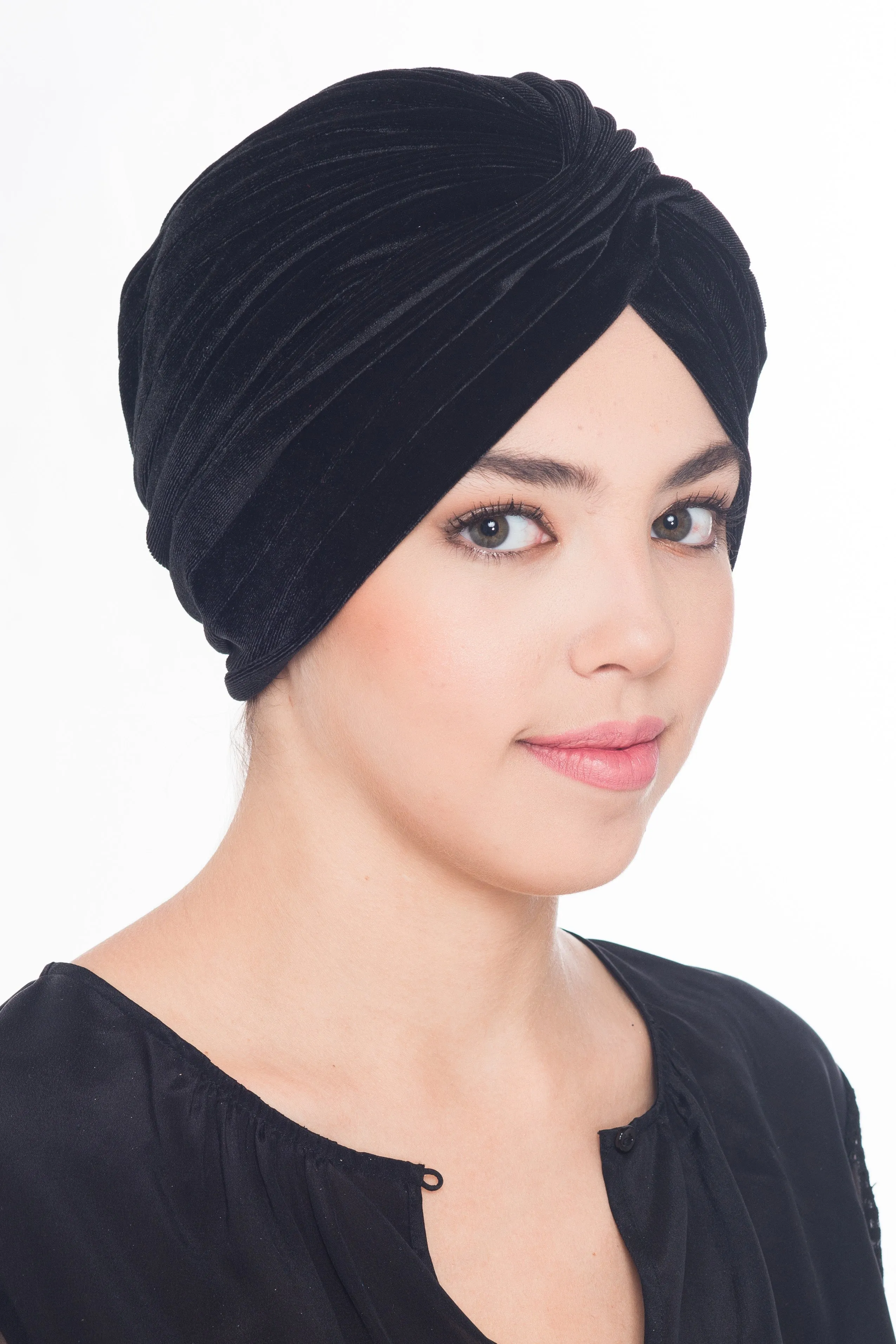 Velour  Cross Turban