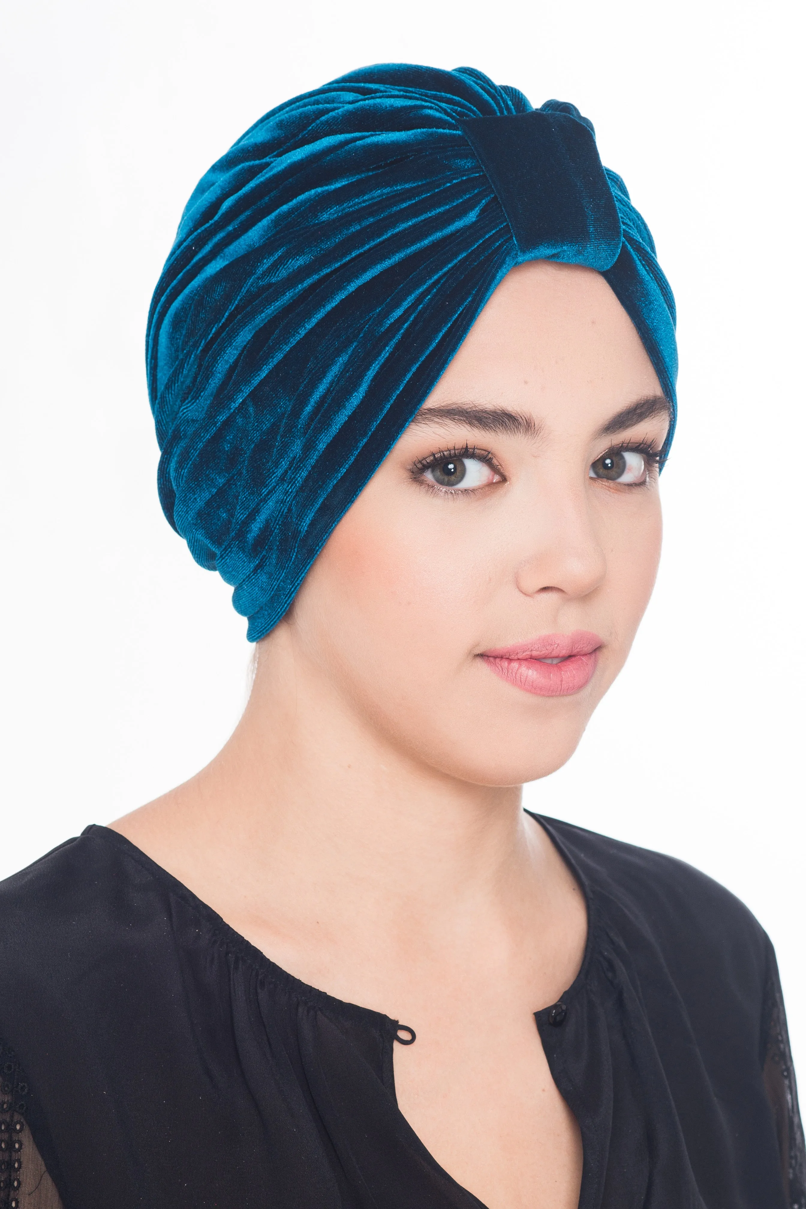Velour  Cross Turban