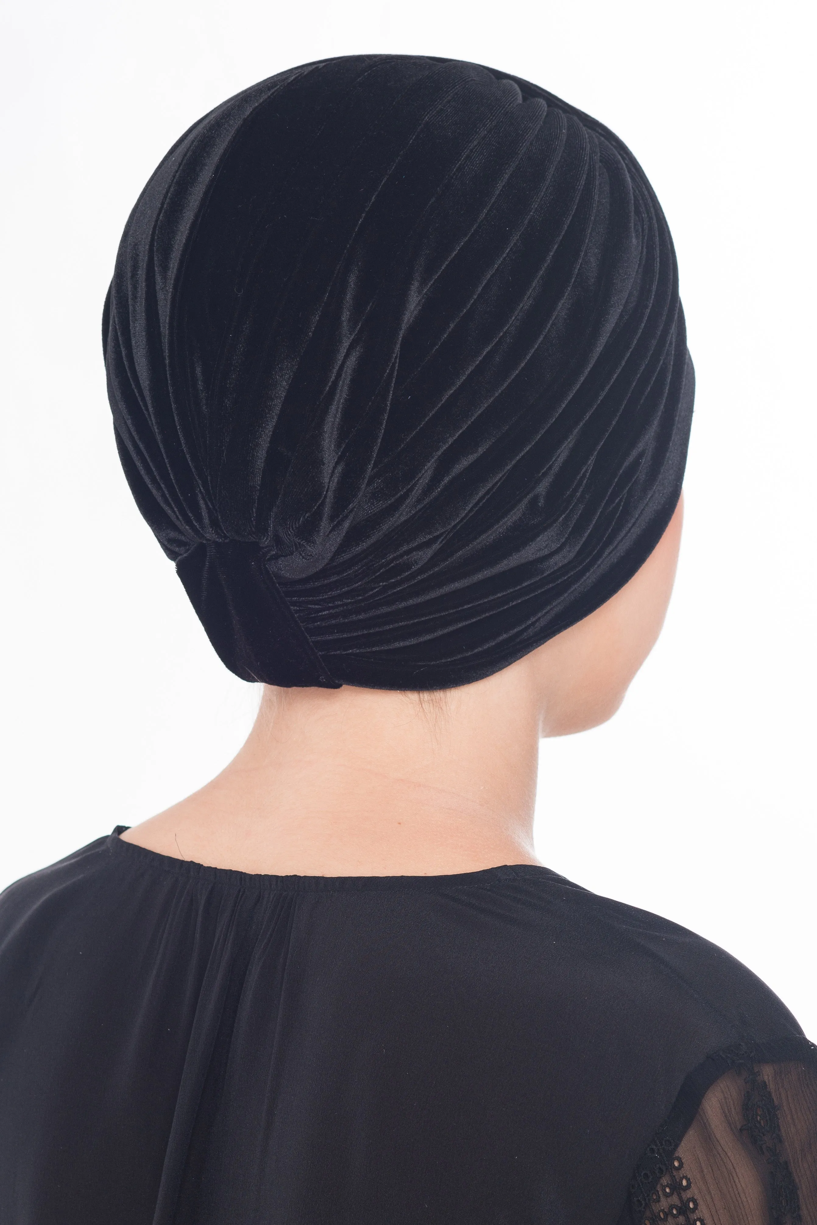 Velour  Cross Turban