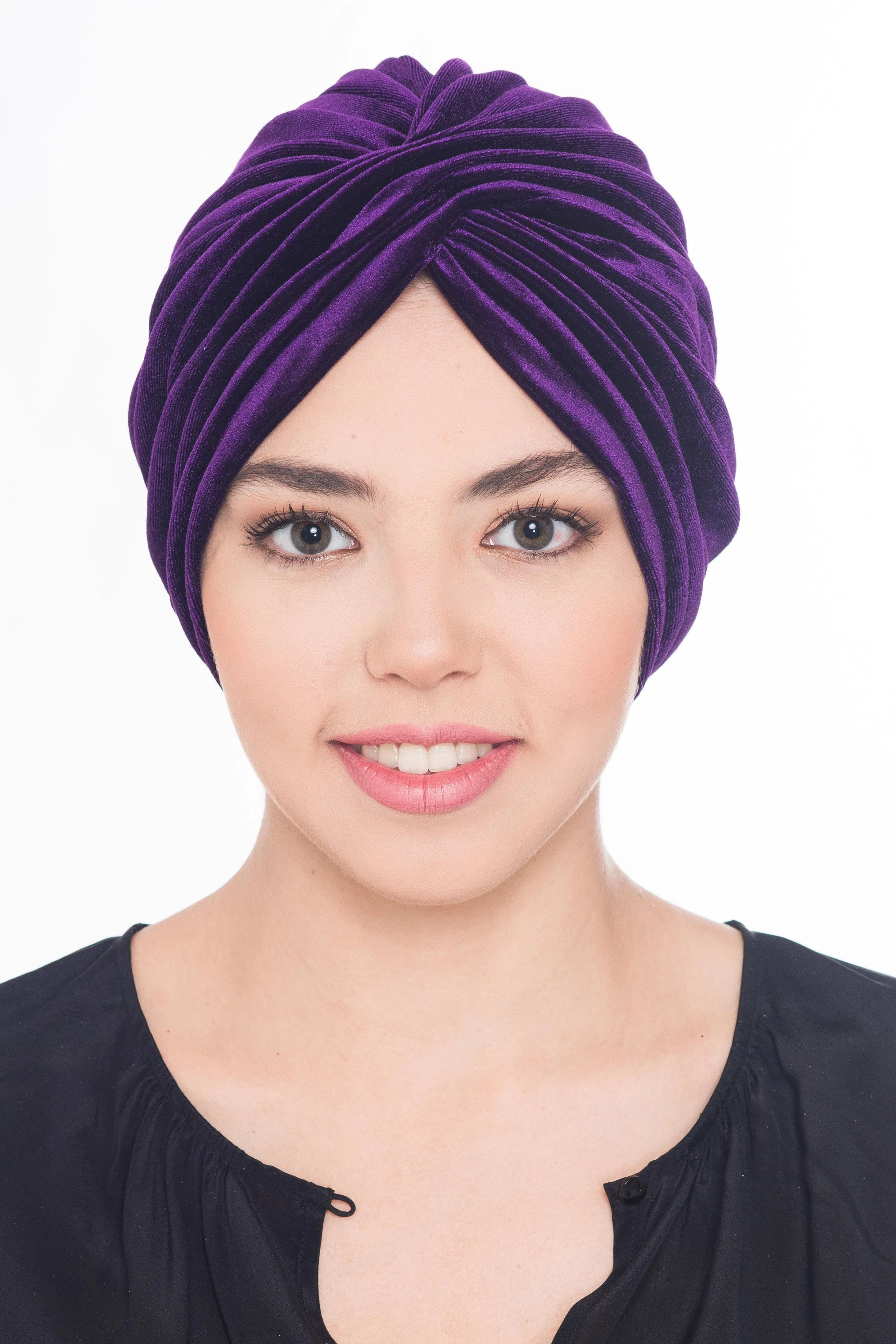 Velour  Cross Turban