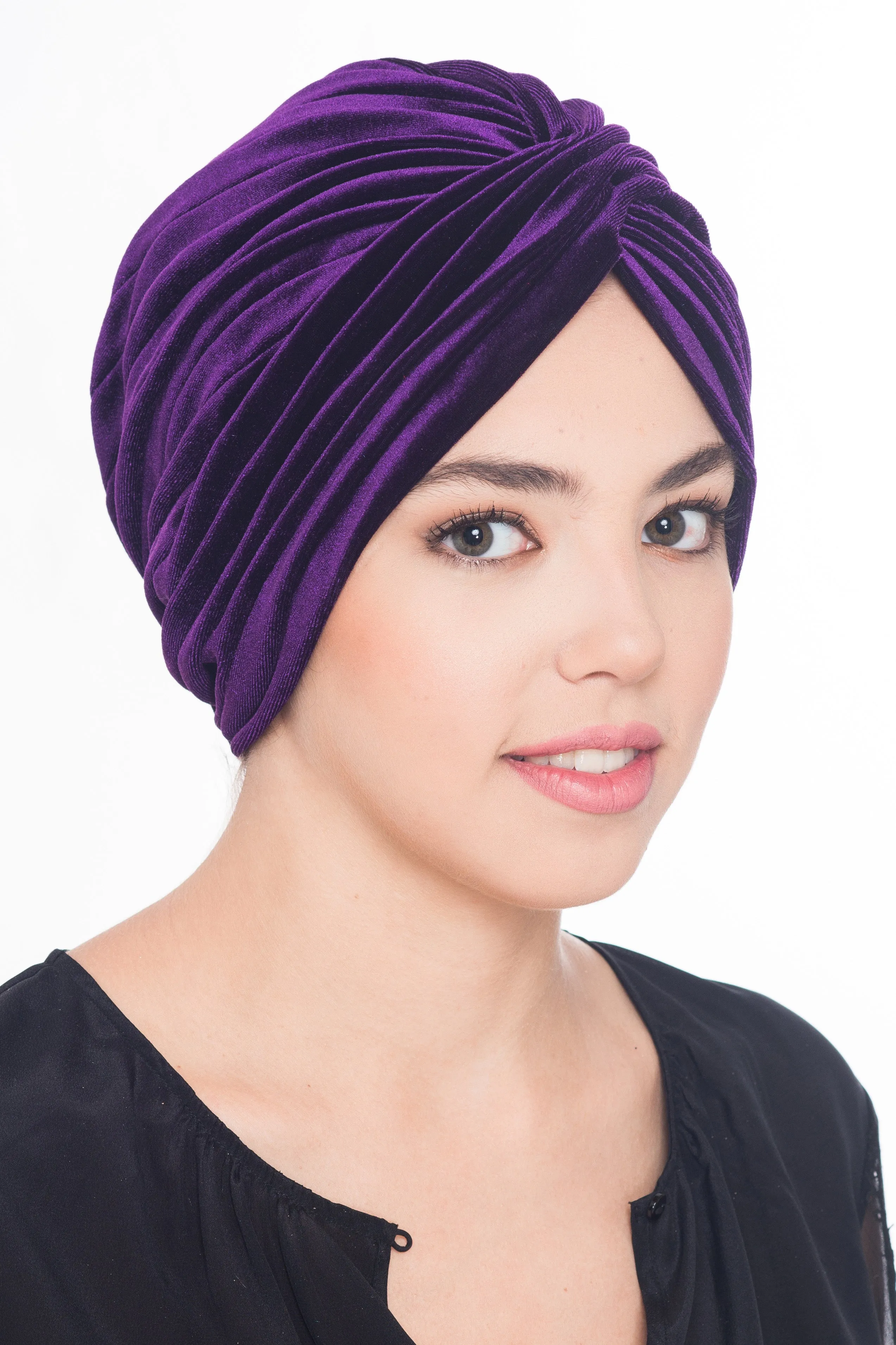 Velour  Cross Turban