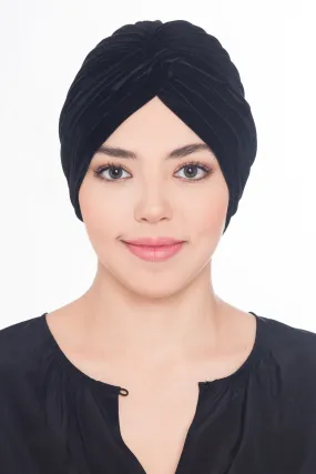 Velour  Cross Turban