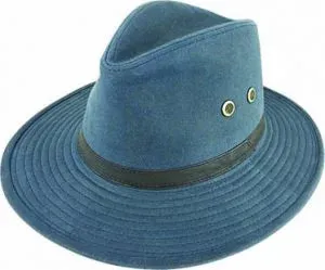 Waxed Cotton Safari - Shower Proof - Navy - Size