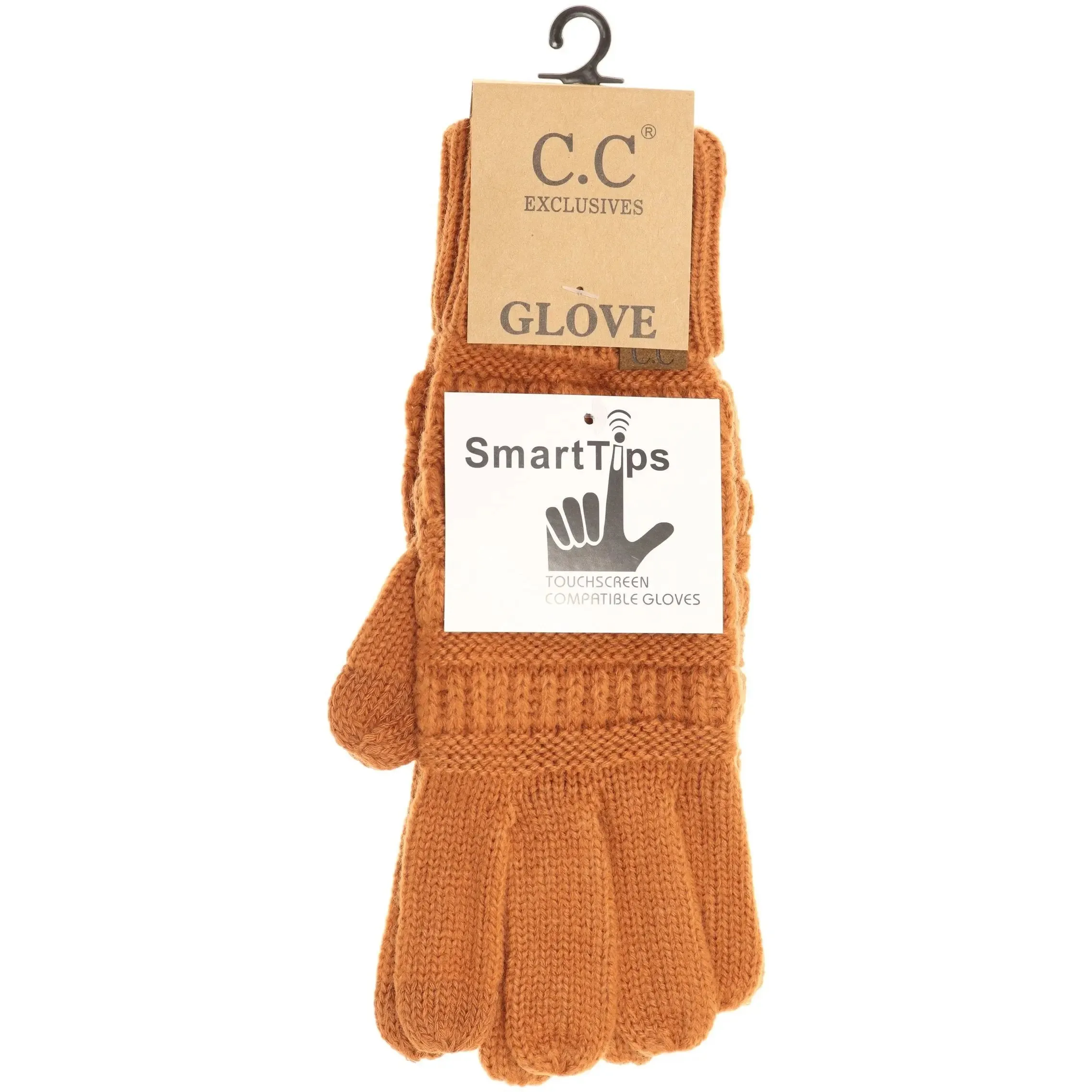 Women’s CC Knit Smart Tip Gloves – Cozy & Touchscreen-Friendly